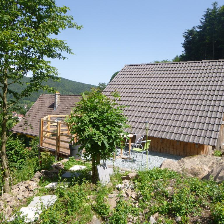 Gite La Bergerie Chalet Independant Kirchberg Kamer foto